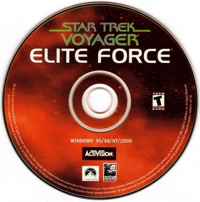 Star Trek Voyager Elite Force Microsoft Windows PC CD