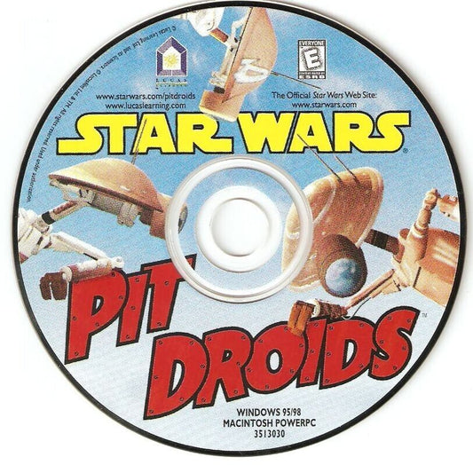 Star Wars Pit Droids Microsoft Windows PC CD