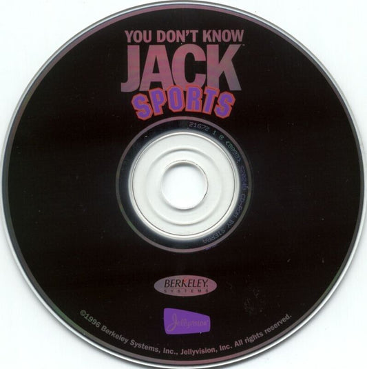 You Don't Know Jack - Sports Microsoft Windows PC CD