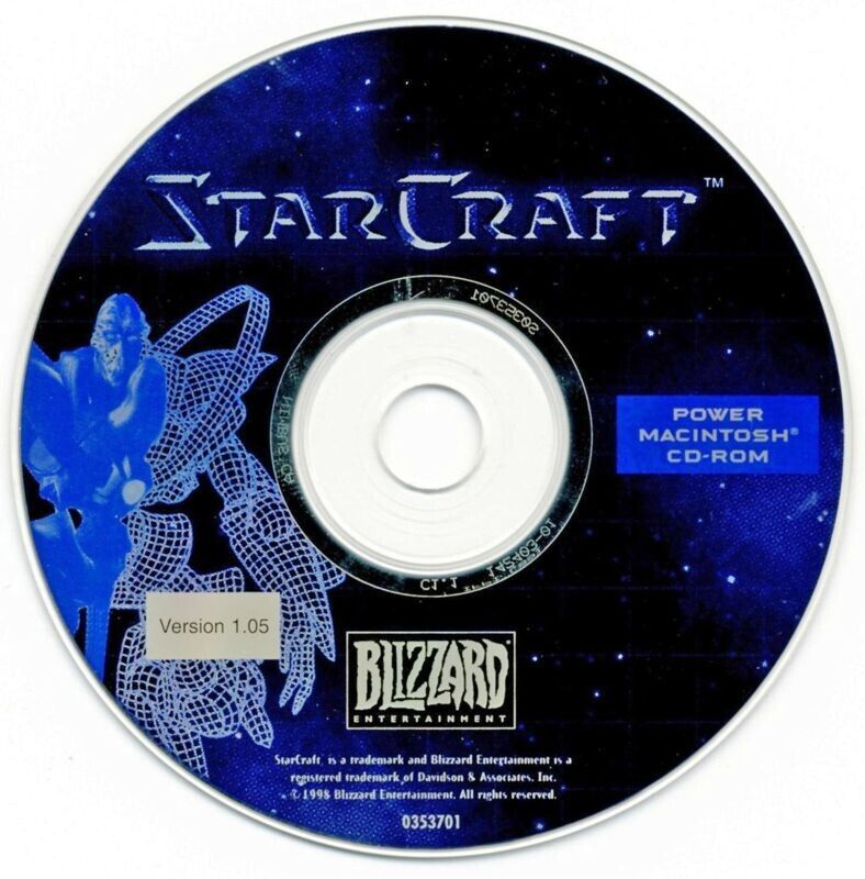 StarCraft Microsoft Windows PC CD