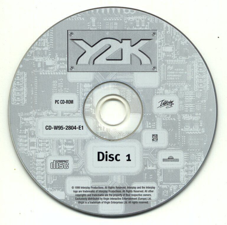 Y2K Disc 1 Microsoft Windows PC CD