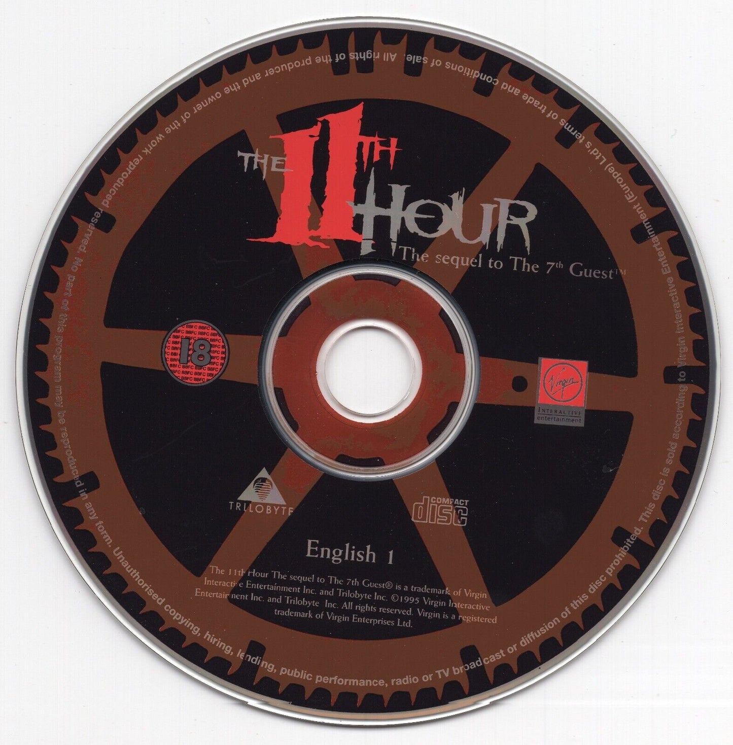 11TH Hour Disc 1  Microsoft Windows PC CD