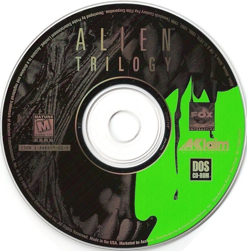 Alien Trilogy Microsoft Windows PC CD