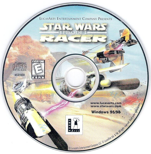 Star Wars: Episode I - Racer Microsoft Windows PC CD