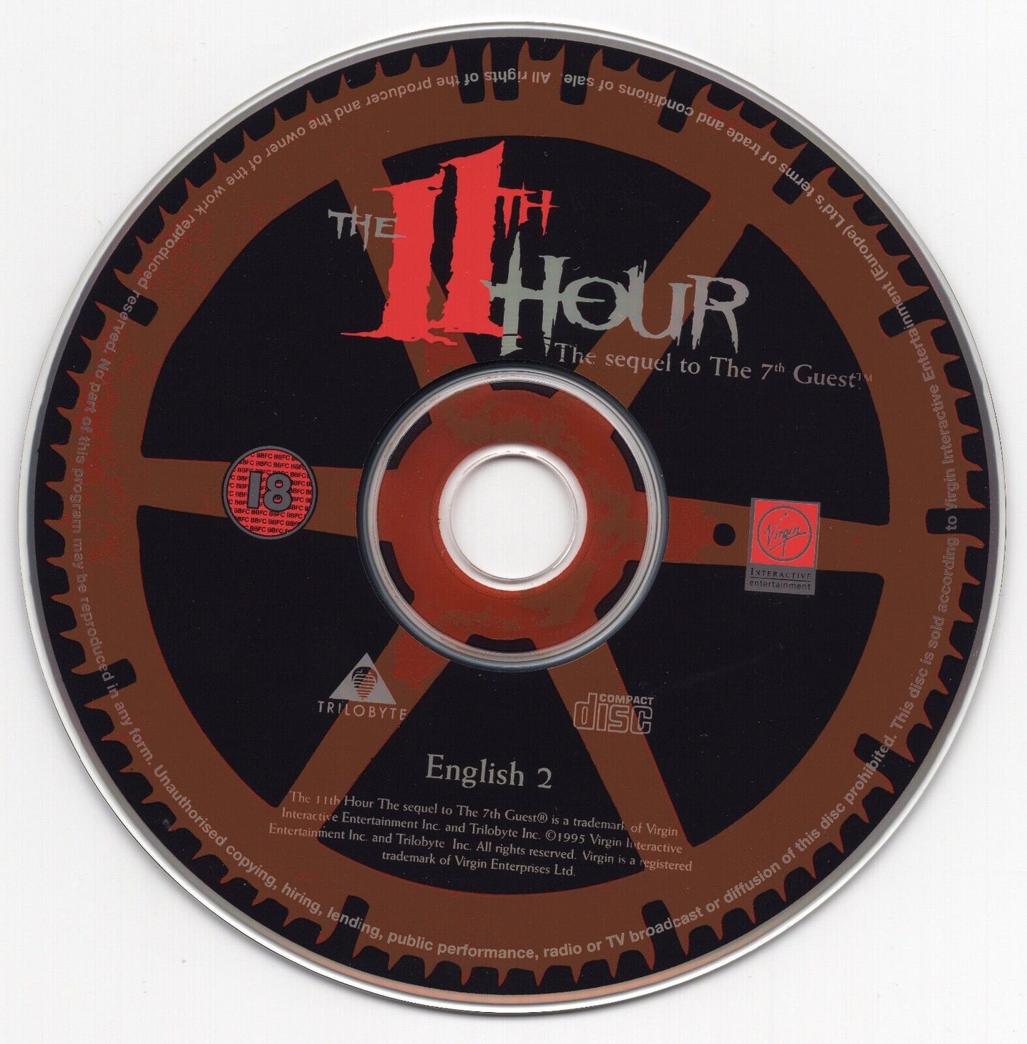 11TH Hour Disc 2 Microsoft Windows PC CD