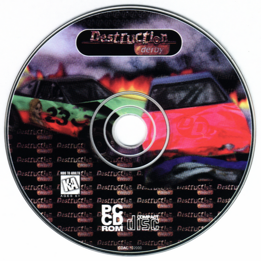 Destruction Derby Microsoft Windows PC CD