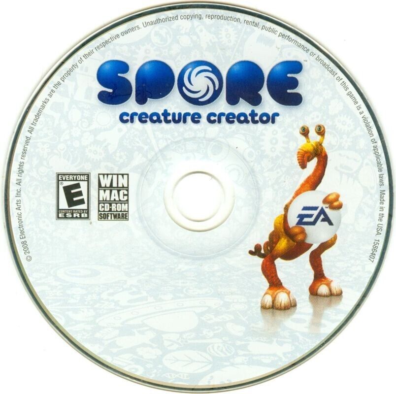 Spore - Creature Creator Microsoft Windows PC CD