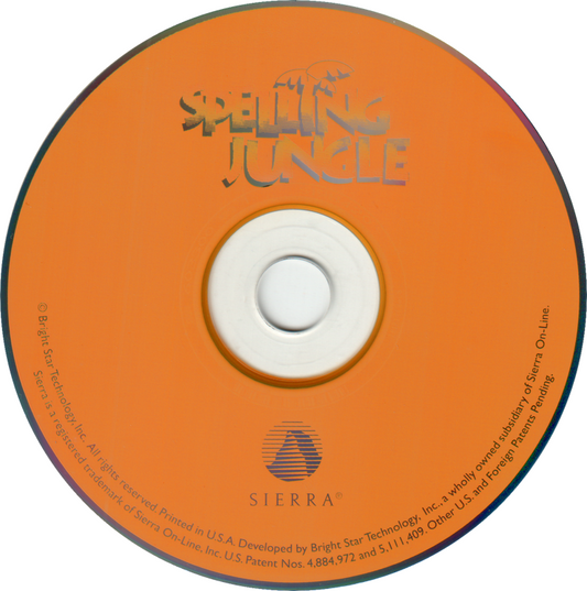 Spelling Jungle  Microsoft Windows PC CD