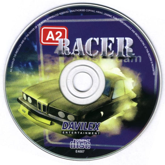 A2 Racer Microsoft Windows PC CD