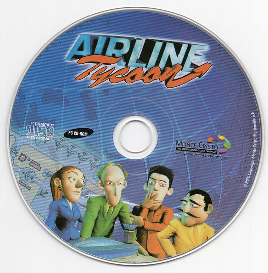 Airline Tycoon Microsoft Windows PC CD