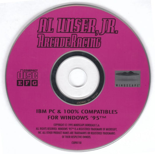 Al Unser Jr. Arcade Racing Microsoft Windows PC CD