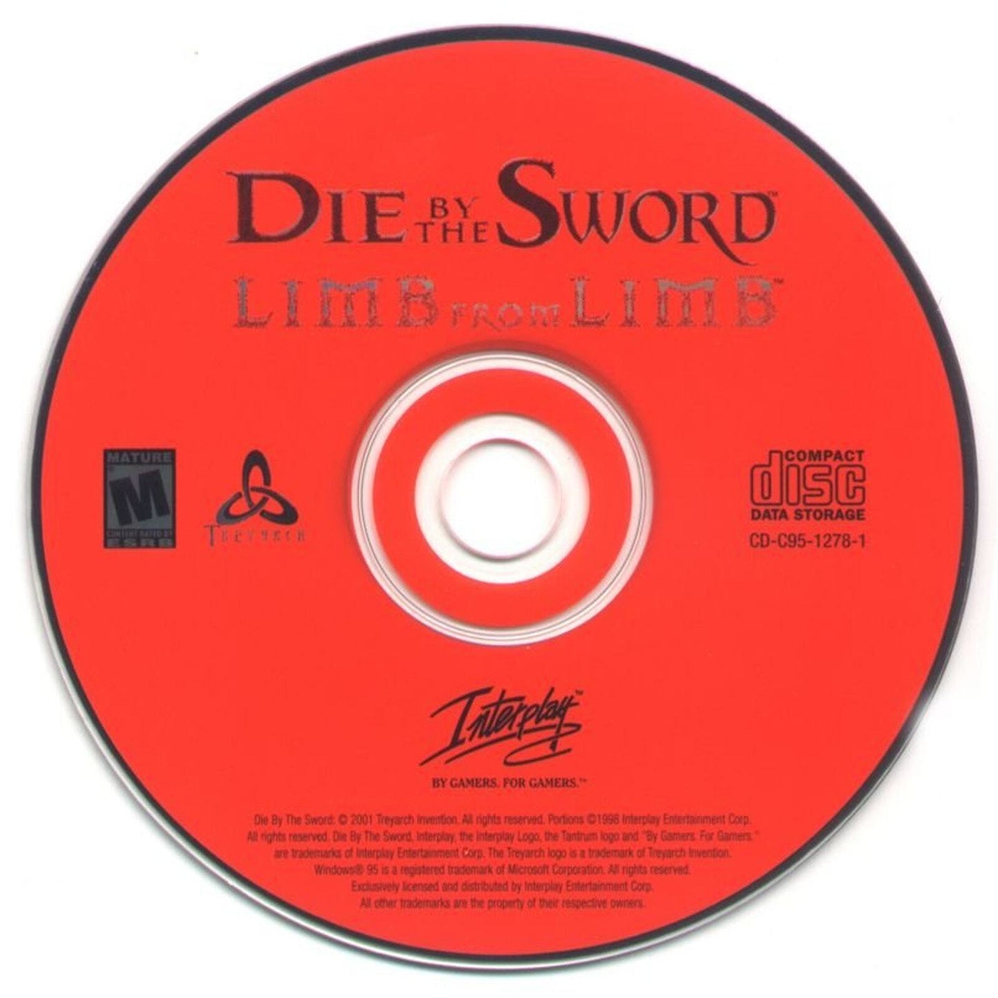 Die by the Sword - Limb from Limb Microsoft Windows PC CD