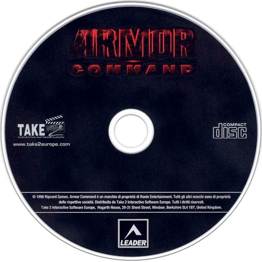 Armor Command Microsoft Windows PC CD