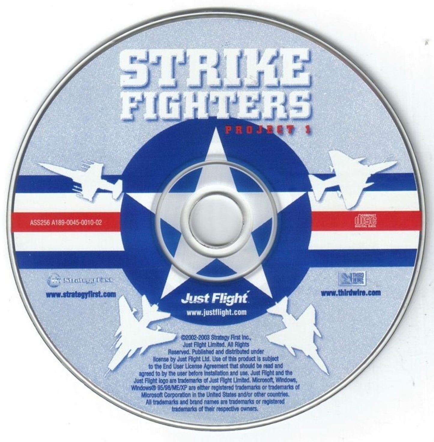 Strike Fighters Project 1 Microsoft Windows PC CD