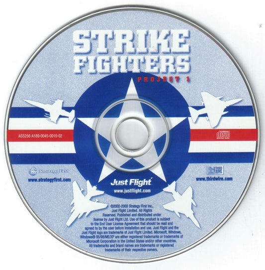 Strike Fighters Project 1 Microsoft Windows PC CD