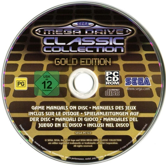 Sega Genesis Classic Collection - Gold Edition Microsoft Windows PC CD