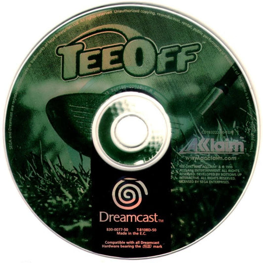 Tee Off Sega Dreamcast