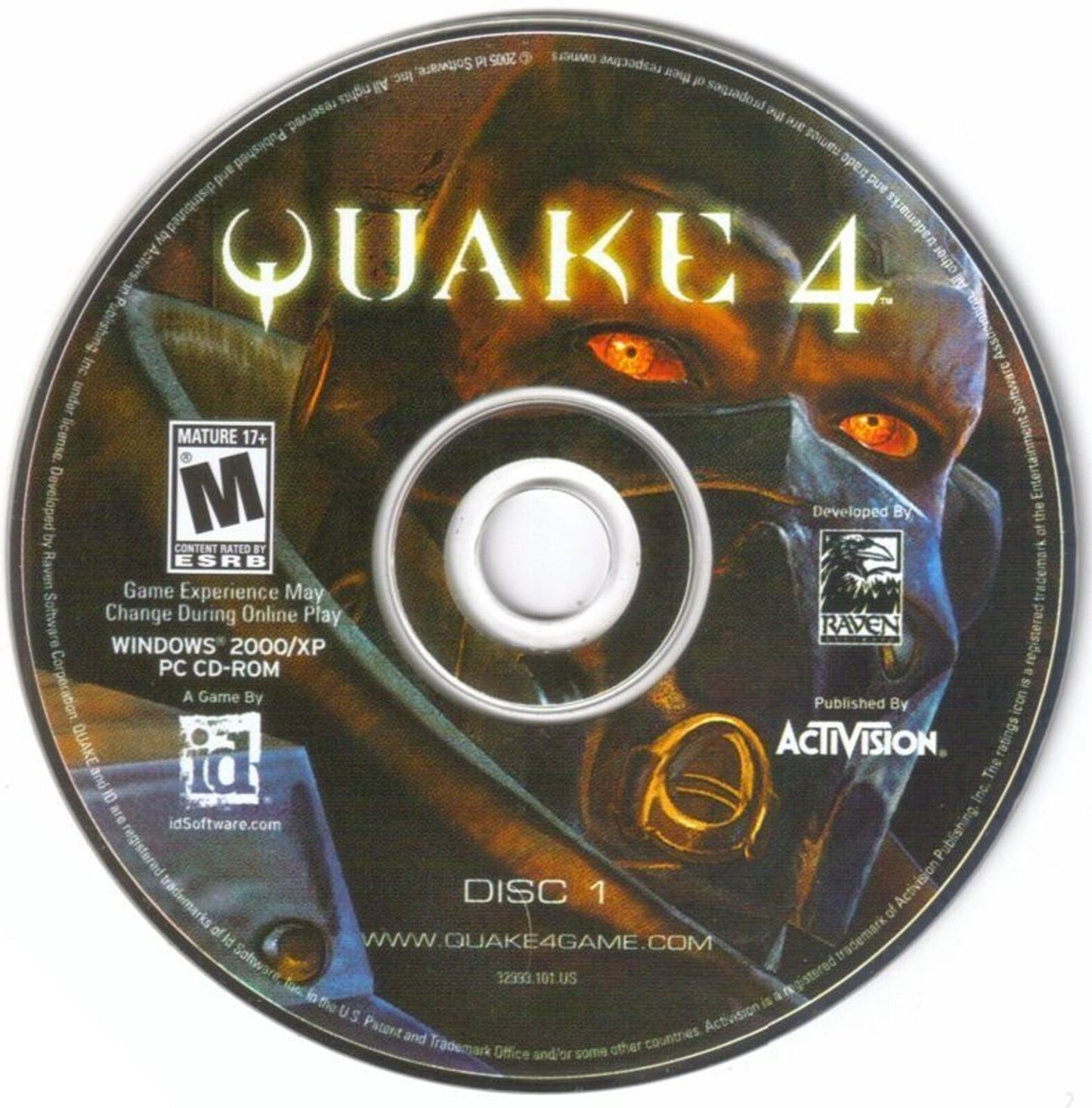 Quake 4 Microsoft Windows PC CD