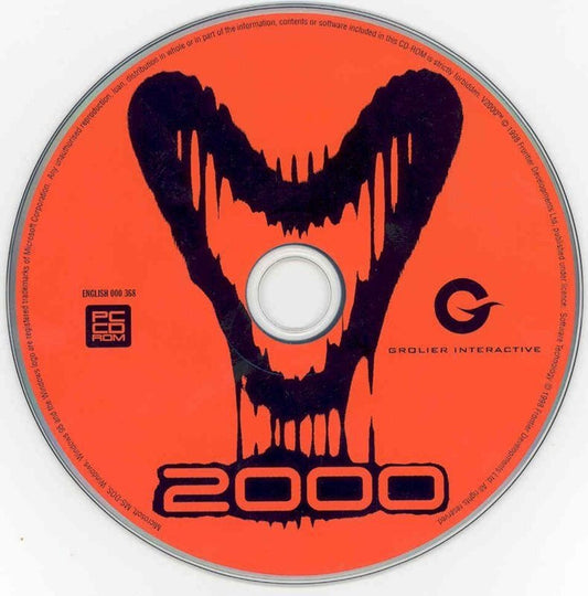 Virus 2000 V2000 1998 Microsoft Windows PC CD