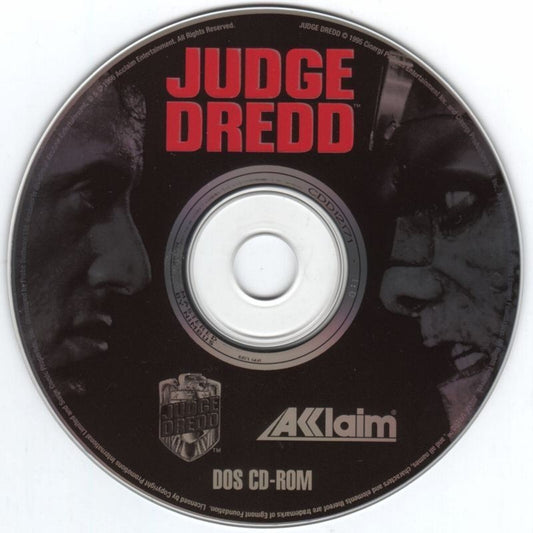 Judge Dredd Microsoft Windows PC CD