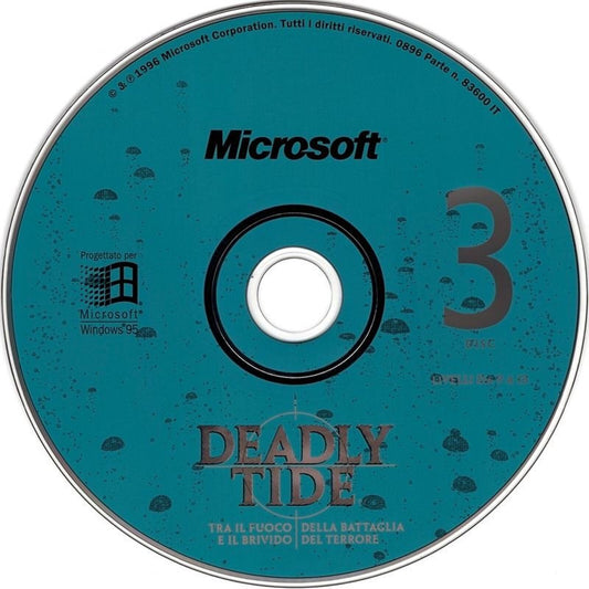 Deadly Tide Disc 3 Microsoft Windows PC CD