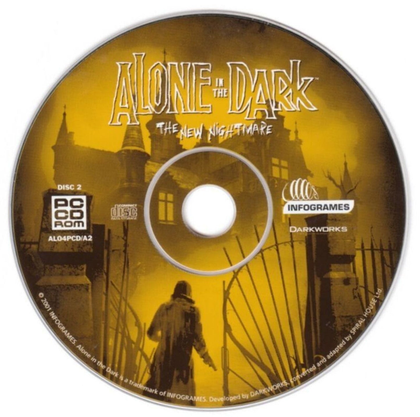 Alone in the Dark 4 The New Nightmare Microsoft Windows PC CD