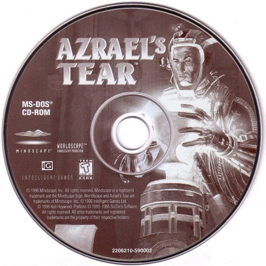 Azrael's Tear MIndscape Microsoft Windows PC 1996 MS-DOS