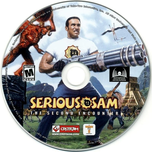 Serious Sam - The Second Encounter Microsoft Windows PC CD