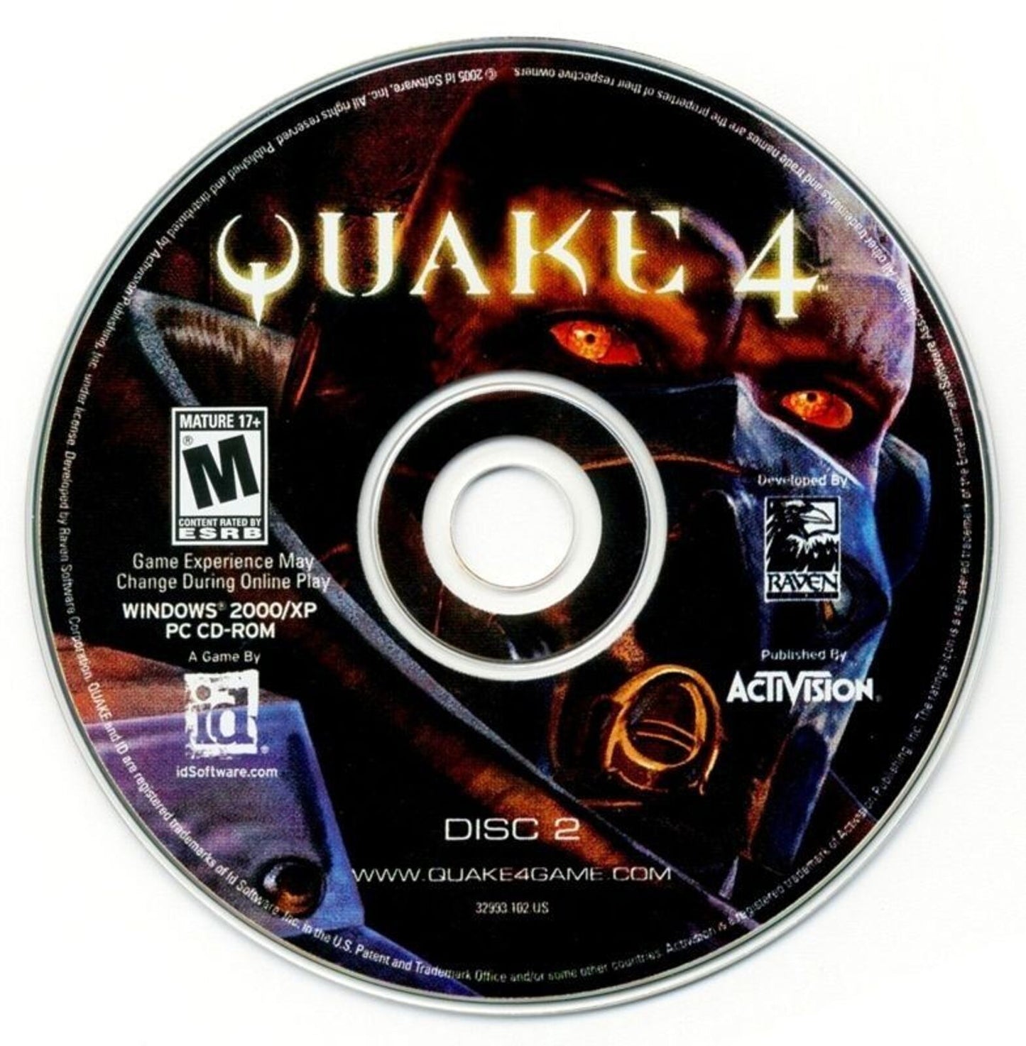 Quake 4 Microsoft Windows PC CD