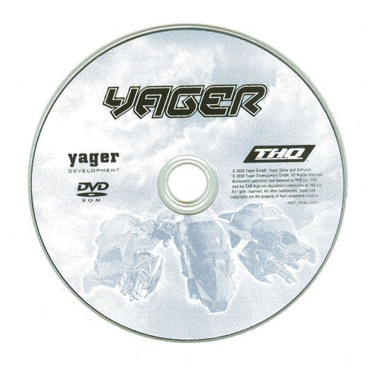 Yager Microsoft Windows PC CD