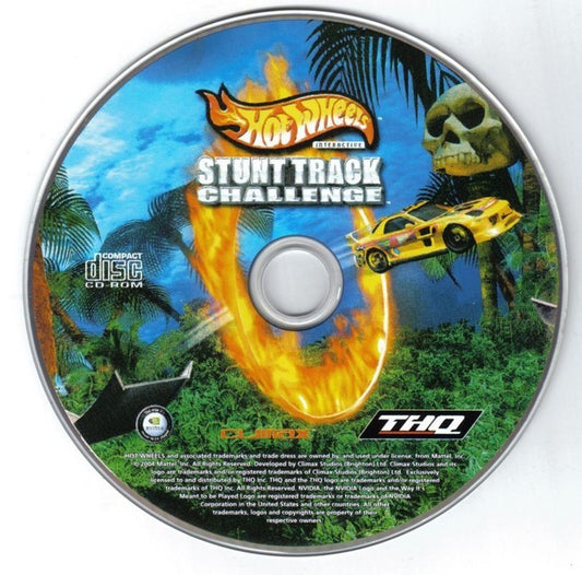 Hot Wheels Stunt Track Challenge Microsoft Windows PC CD