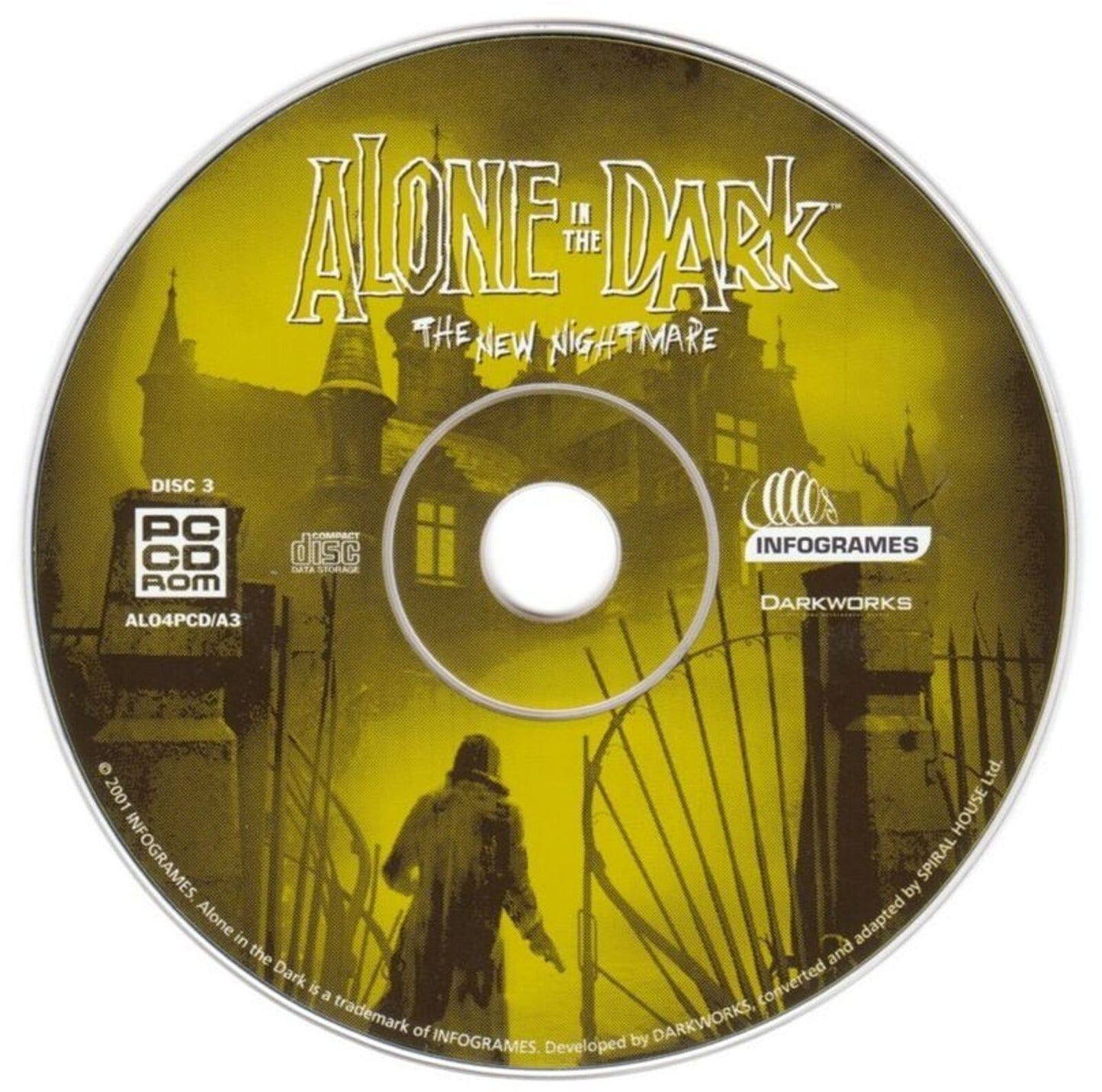 Alone in the Dark 4 The New Nightmare Microsoft Windows PC CD