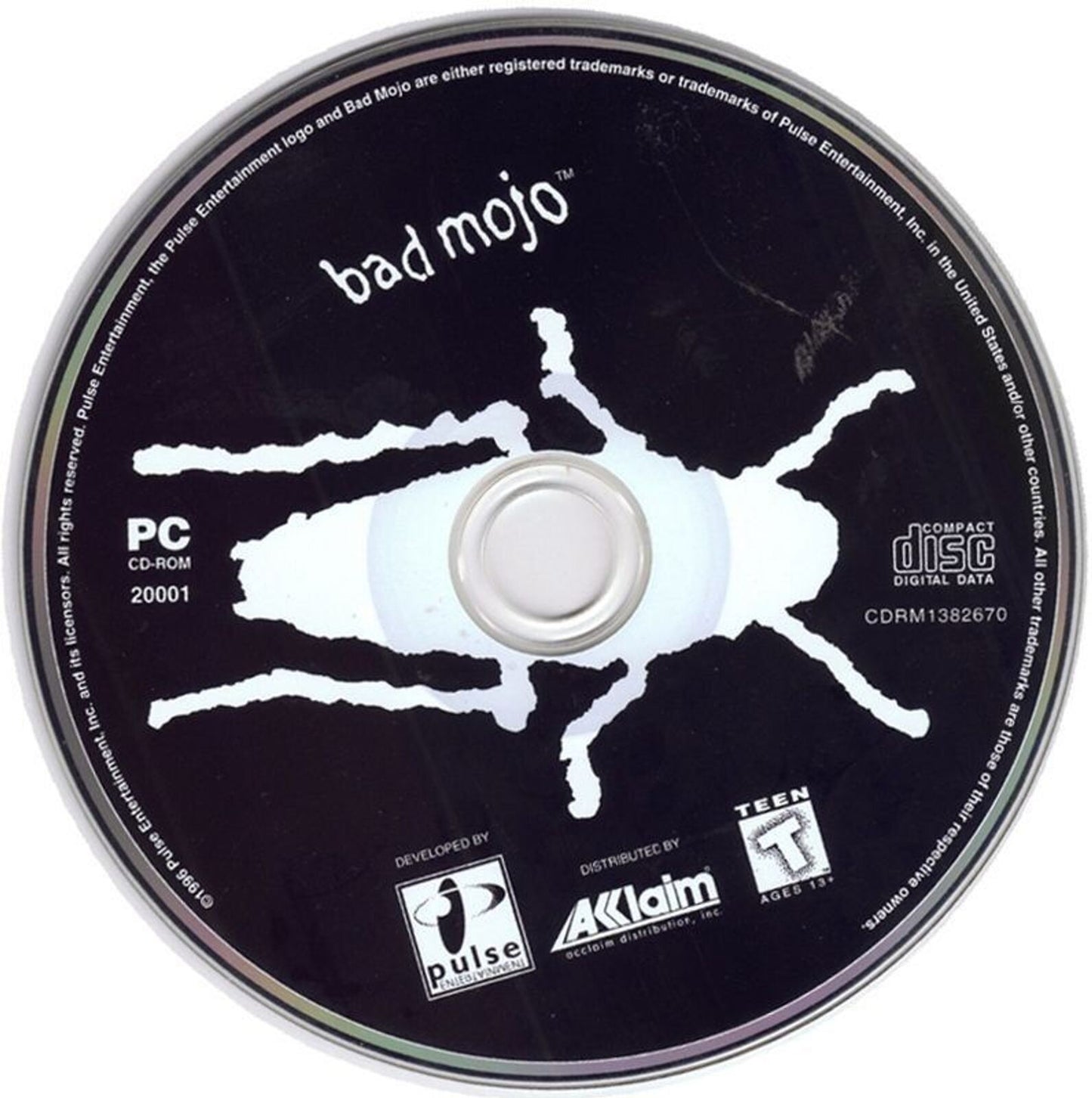 Bad Mojo Microsoft Windows PC CD