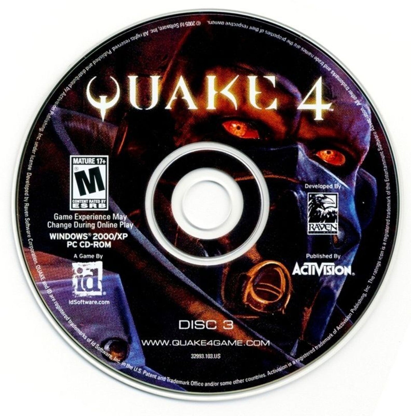 Quake 4 Microsoft Windows PC CD