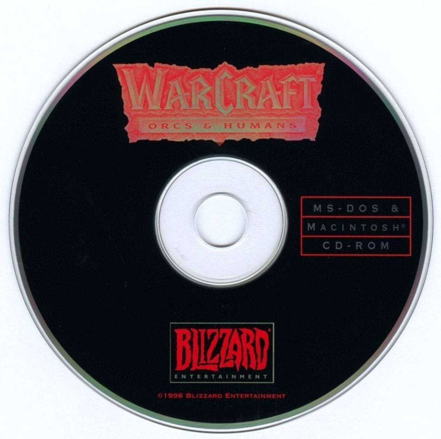 WarCraft: Orcs & Humans Microsoft Windows PC CD