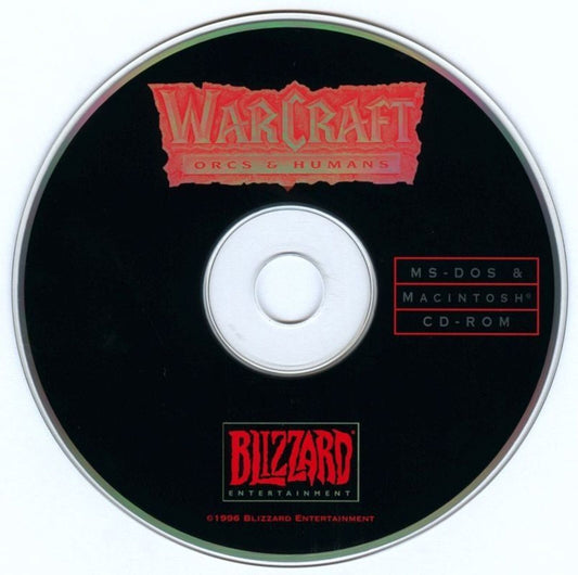 WarCraft: Orcs & Humans Microsoft Windows PC CD