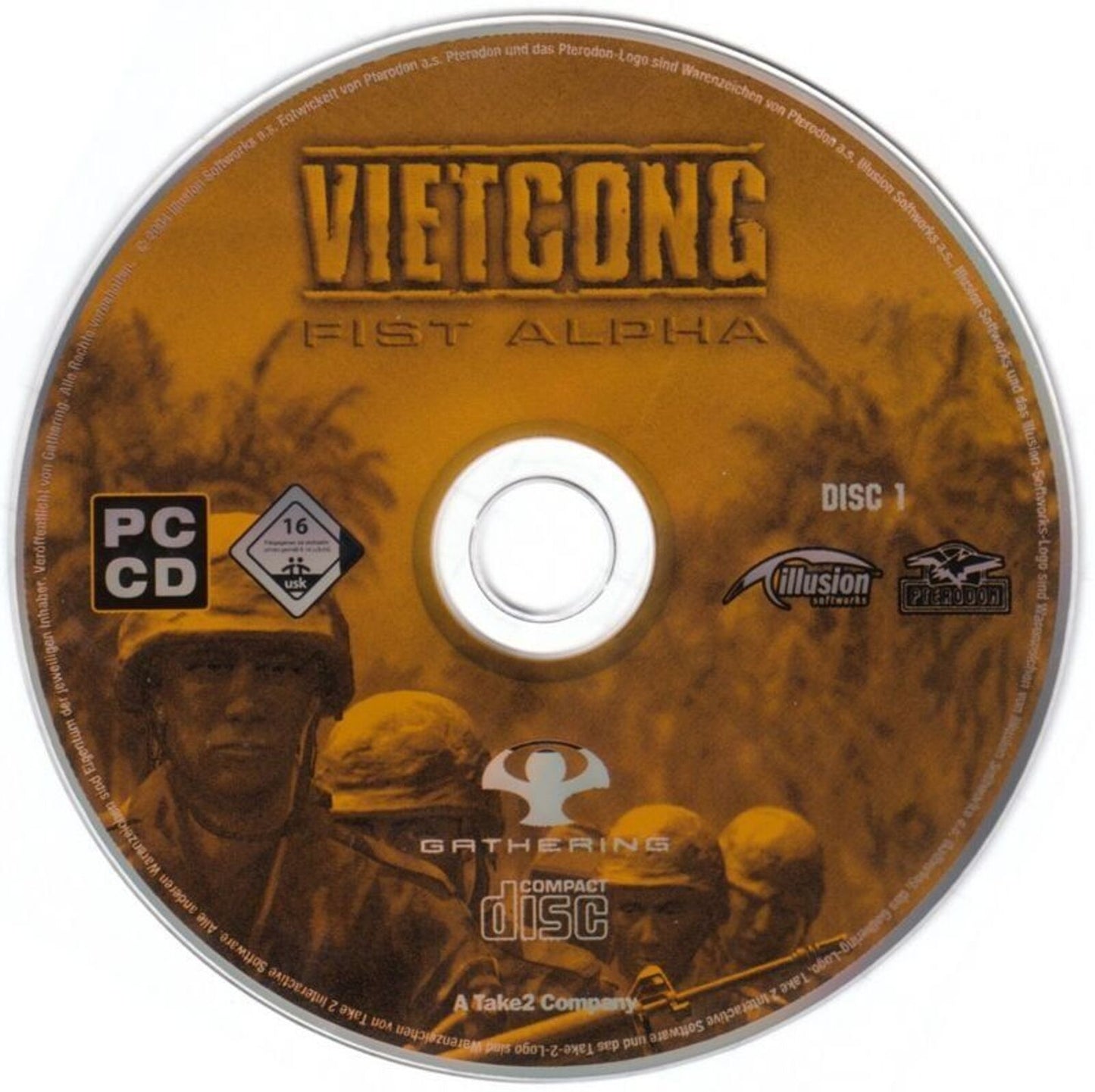 Vietcong Fist Alpha Microsoft Windows PC CD