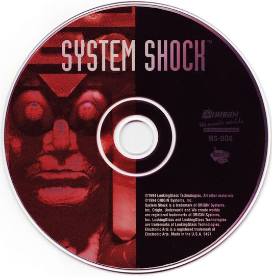 System Shock Microsoft Windows PC CD