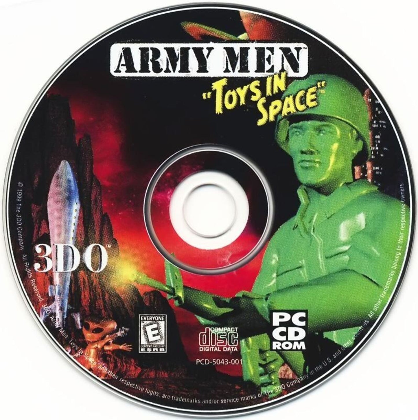 Army Men Toys in Space Microsoft Windows PC CD