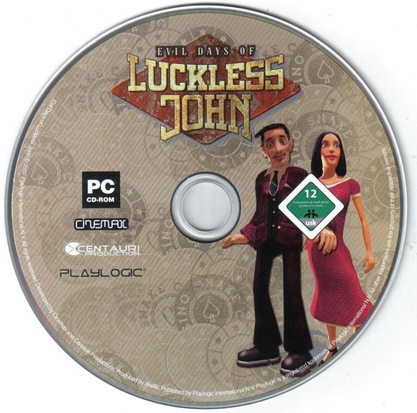 Evil Days of Luckless John Microsoft Windows PC CD