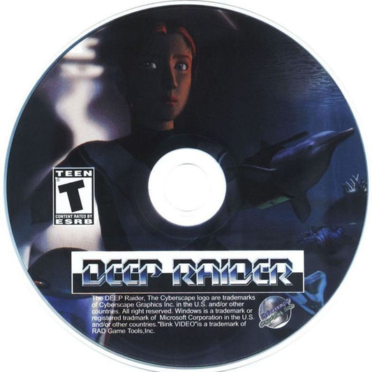 Deep Raider Microsoft Windows PC CD