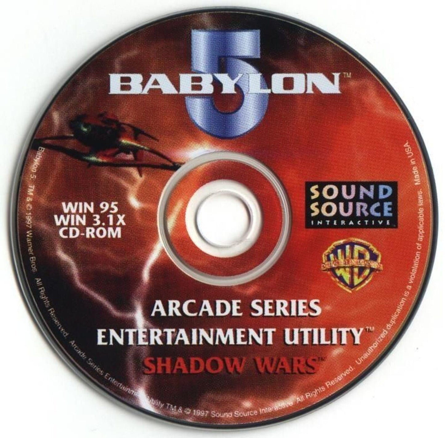 Babylon 5: Shadow Wars Microsoft Windows PC CD