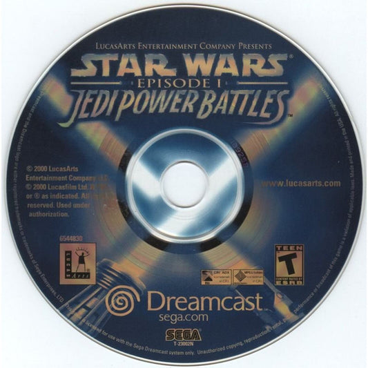 Star Wars - Episode I - Jedi Power Battles Sega Dreamcast