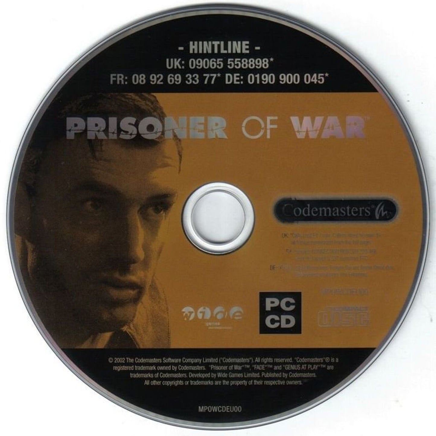 World War II Prisoner of War Microsoft Windows PC CD