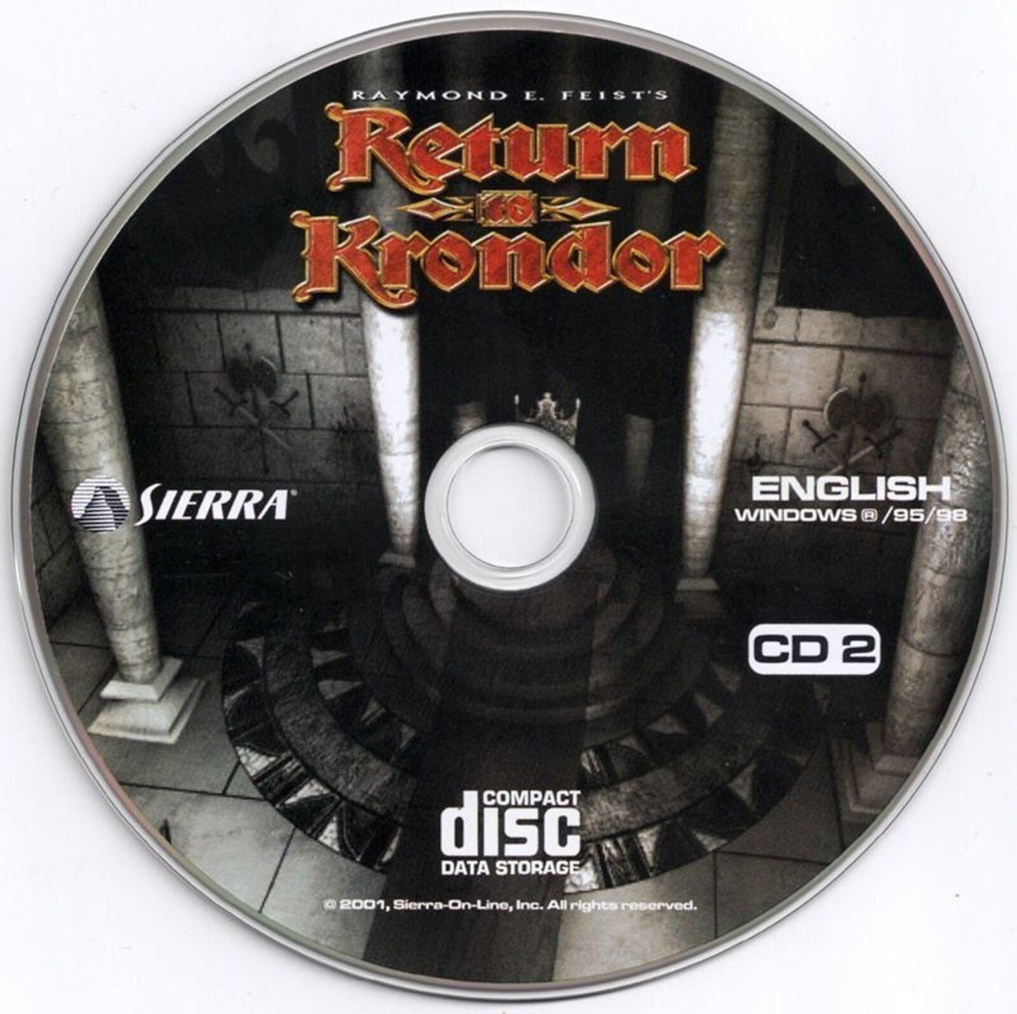 Return To Krondor Microsoft Windows PC CD