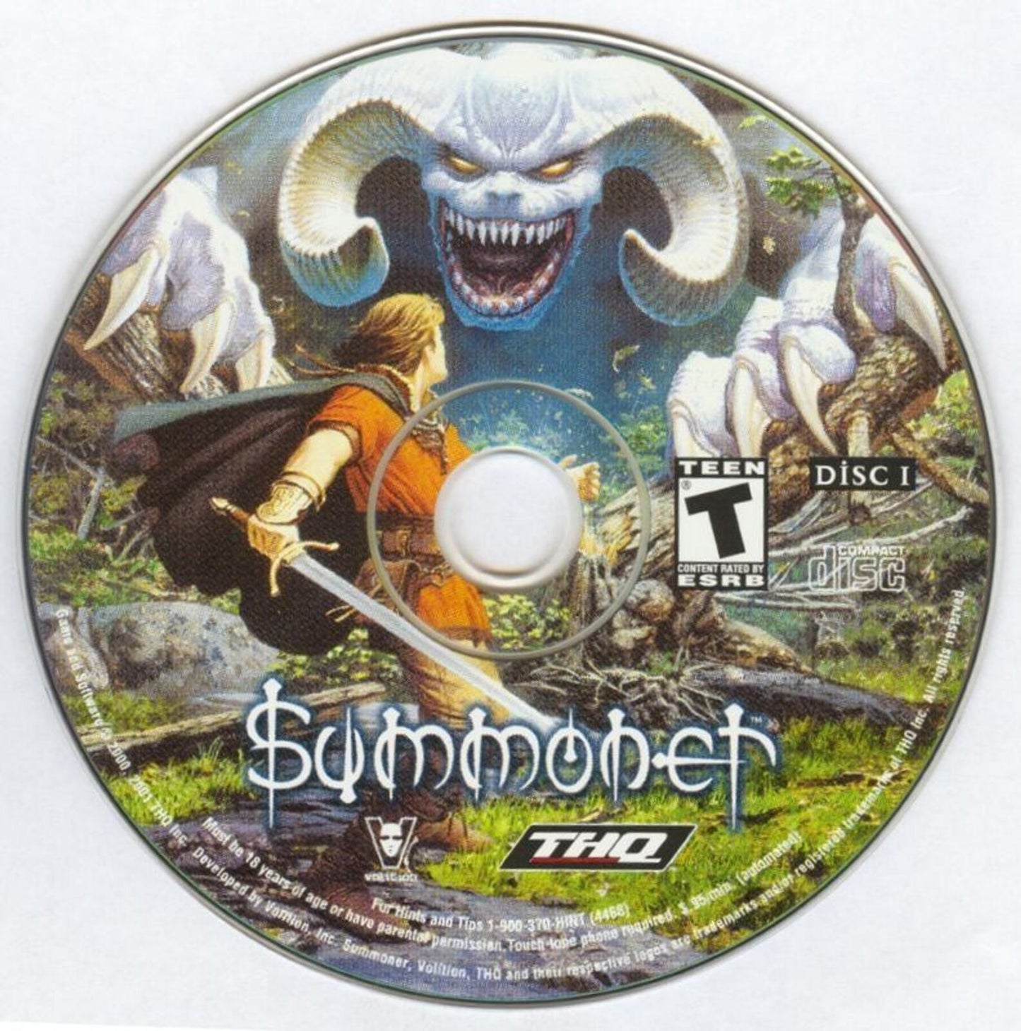 Summoner Microsoft Windows PC CD