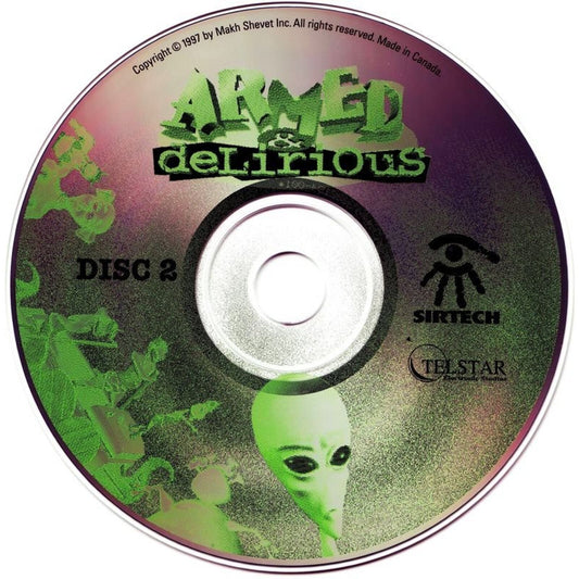 Armed & Delirious Disc 2 Microsoft Windows PC CD