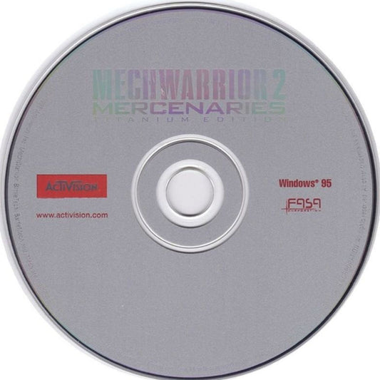 MechWarrior 2 31st Century Combat Titanium Edition Microsoft Windows PC CD