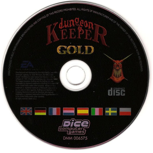 Dungeon Keeper - Gold Edition Microsoft Windows PC CD