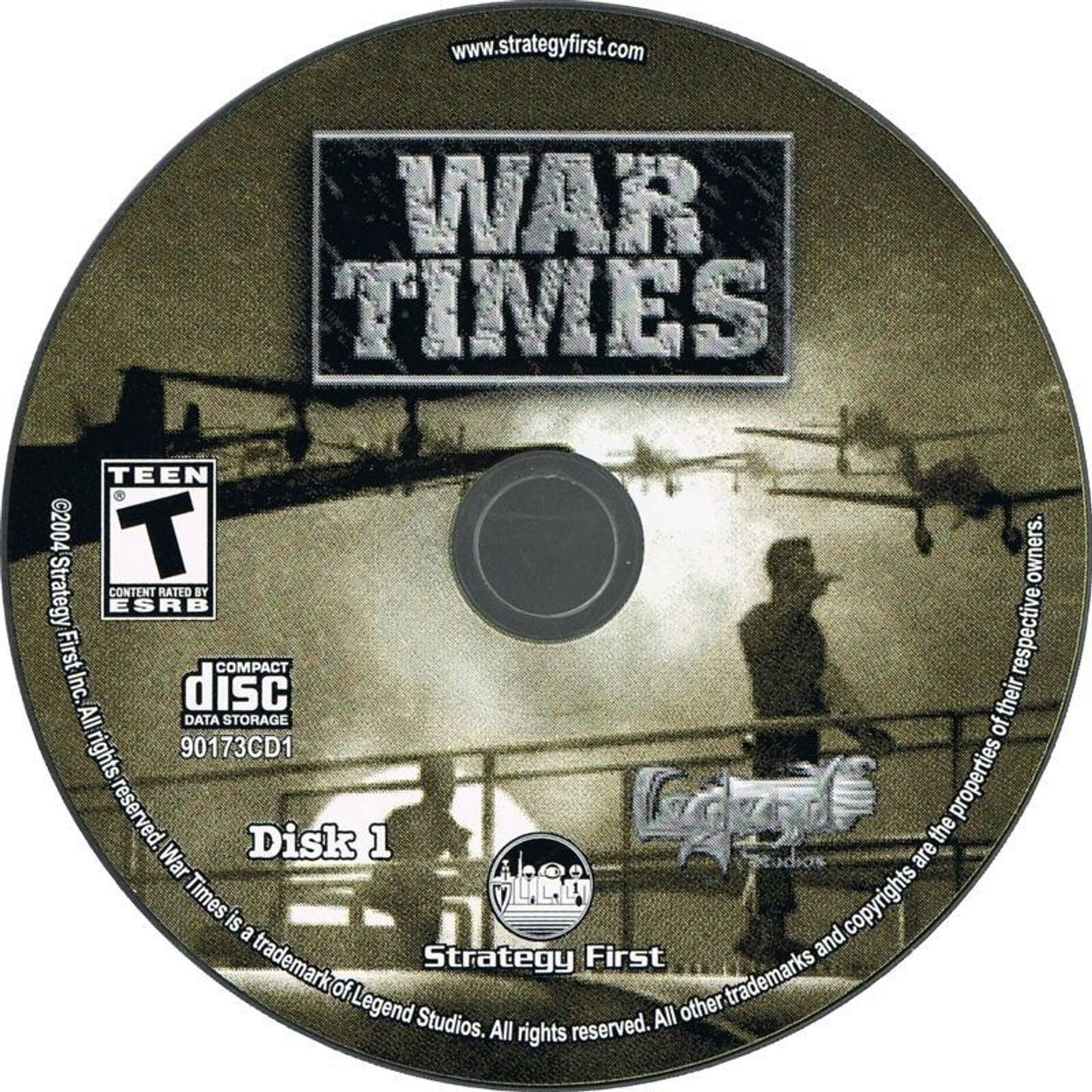 War Times Microsoft Windows PC CD